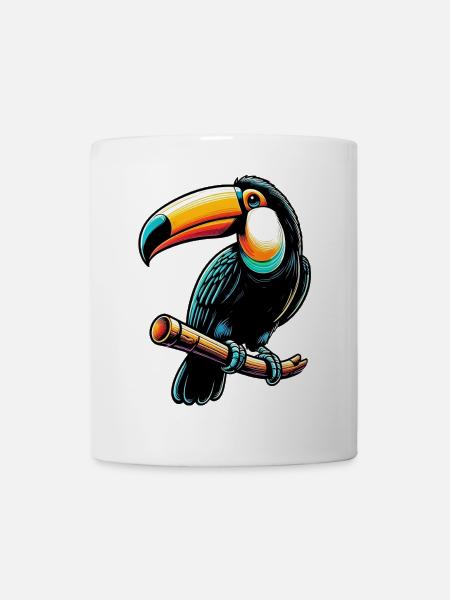Tukan - Tasse - Weiß