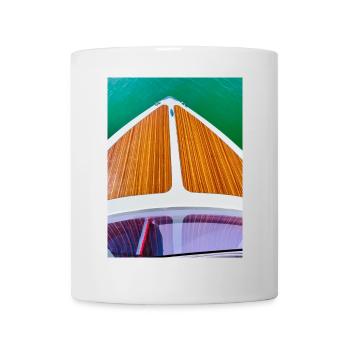 Canot automobile - Mug blanc - blanc - Devant