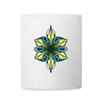 Ornament - Tasse - Weiß - Vorne