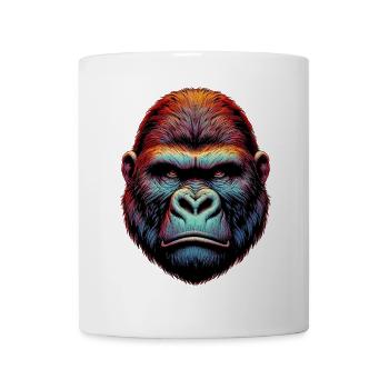 Gorilla - Tasse - Weiß - Vorne