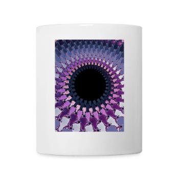 Abstrakt - Tasse - Weiß - Vorne
