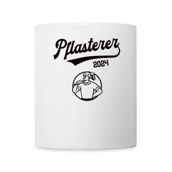 Pflasterer 2024 Beruf Steinsetzer Lehre Lehrling - Tasse - Weiß - Vorne
