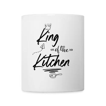 Tablier de cuisine pour chefs - Mug blanc - blanc - Devant