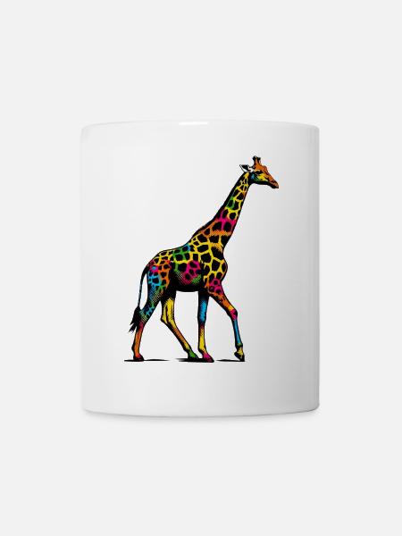Giraffe - Tasse - Weiß