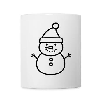 Snowman - Mug - white - Front