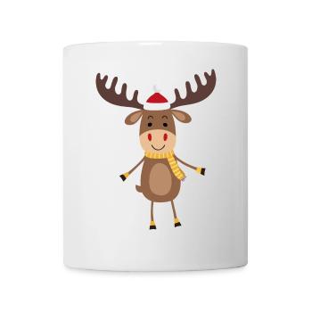 Lustige Weihnachten - Tasse - Weiß - Vorne