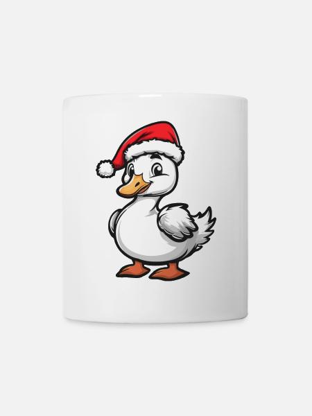 Goose Christmas Cute - Mug - white