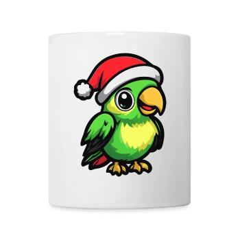 Parrot Christmas Cute - Mug - white - Front