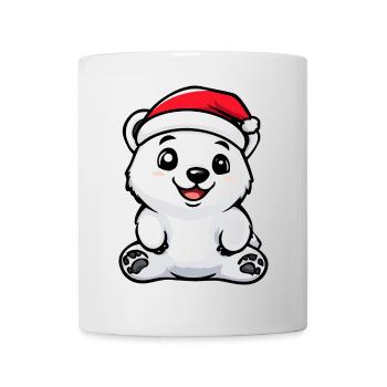Polar Bear Christmas Cute - Mug - white - Front