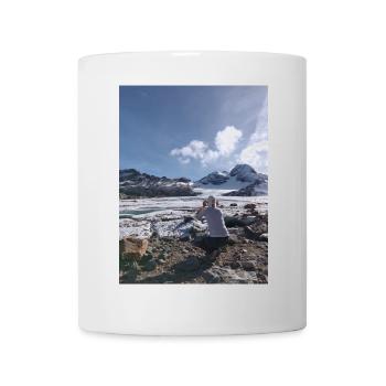 Gletscher des Heiligen Solin d'Arves - Tasse - Weiß - Vorne