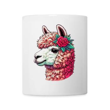 Alpaka - Tasse - Weiß - Vorne