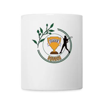 Squash Siegerin Squasherin Spielerin Sieg Turnier - Tasse - Weiß - Vorne