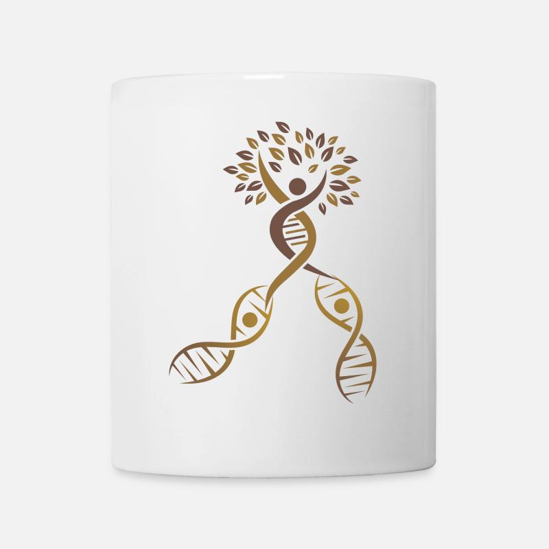 L’arbre à ADN : la généalogie de la nature - Mug blanc - blanc
