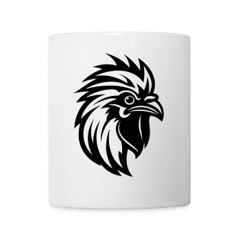 Rooster Head - Mug - white - Front