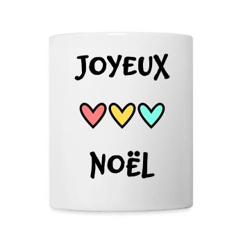 WEIHNACHTEN. FROHE WEIHNACHTEN. FROHE WEIHNACHTEN. WEIHNACHTSMANN - Tasse - Weiß - Vorne