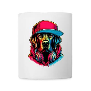 Chien - Mug blanc - blanc - Devant
