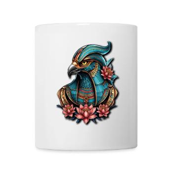 Egyptian falcon god. - Mug - white - Front