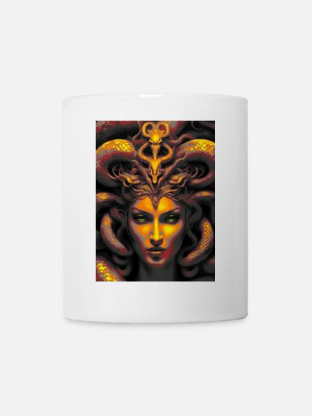 Medusa Gorgonen - Tasse - Weiß