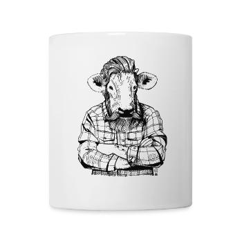 Mister Rindfleisch - Tasse - Weiß - Vorne