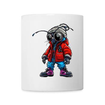 Fourmi Mode Hiver - Mug blanc - blanc - Devant