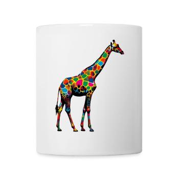 Girafe - Mug blanc - blanc - Devant