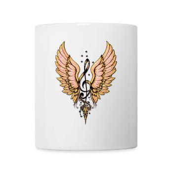 Treble clef, the key to imagination. - Mug - white - Front