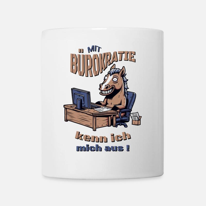 Büro Hengst - Tasse - Weiß