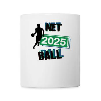 Netball Spieler Team Turnier Mannschaft in 2025 - Tasse - Weiß - Vorne