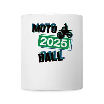 Motoball Spieler Team Turnier Mannschaft in 2025 - Tasse - Weiß - Vorne