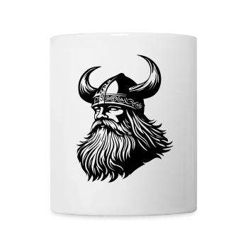 Wikinger Krieger Odin - Tasse - Weiß - Vorne