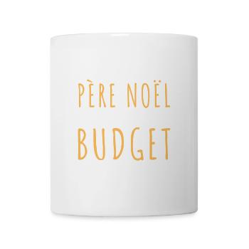 Père Noël avait pas le budget cette année - Cadeau - Mug blanc - blanc - Devant