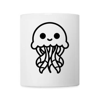 Méduse - Mug blanc - blanc - Devant