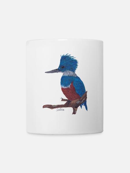 A charismatic kingfisher. - Mug - white