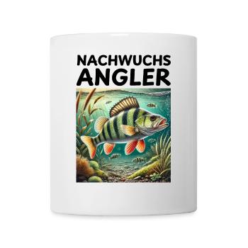 Jeunes pêcheurs - Perche motif Pêcheurs Enfants - Mug blanc - blanc - Devant