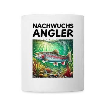 Truite Motifs Enfants Pêche - Mug blanc - blanc - Devant
