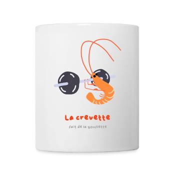 The shrimp puffs up - Mug - white - Front