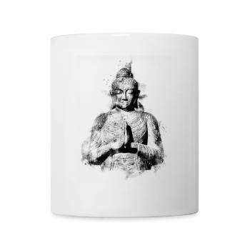 Buddha - Tasse - Weiß - Vorne