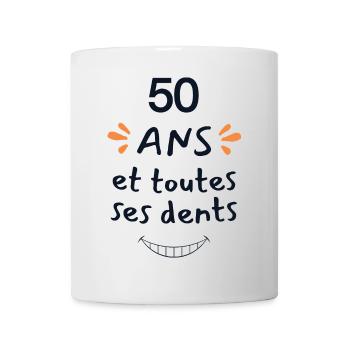 50 Years Humor Gift 50 Years Anniversary - Mug - white - Front