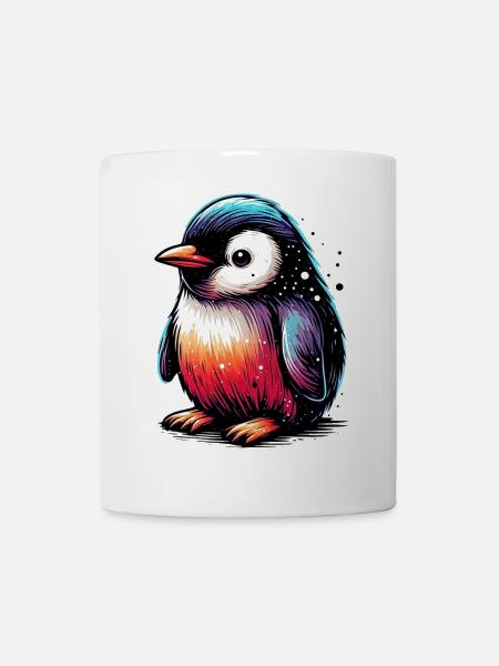 Pinguin - Tasse - Weiß