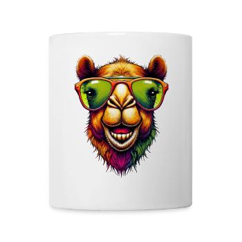 Chameau - Mug blanc - blanc - Devant