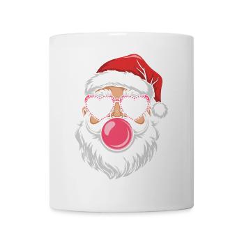 Cool Père Noël Tendance Drôle - Mug blanc - blanc - Devant