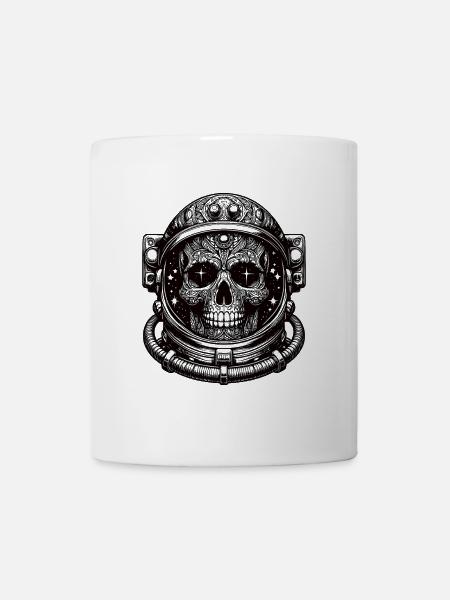 Skull Astro - Mug - white