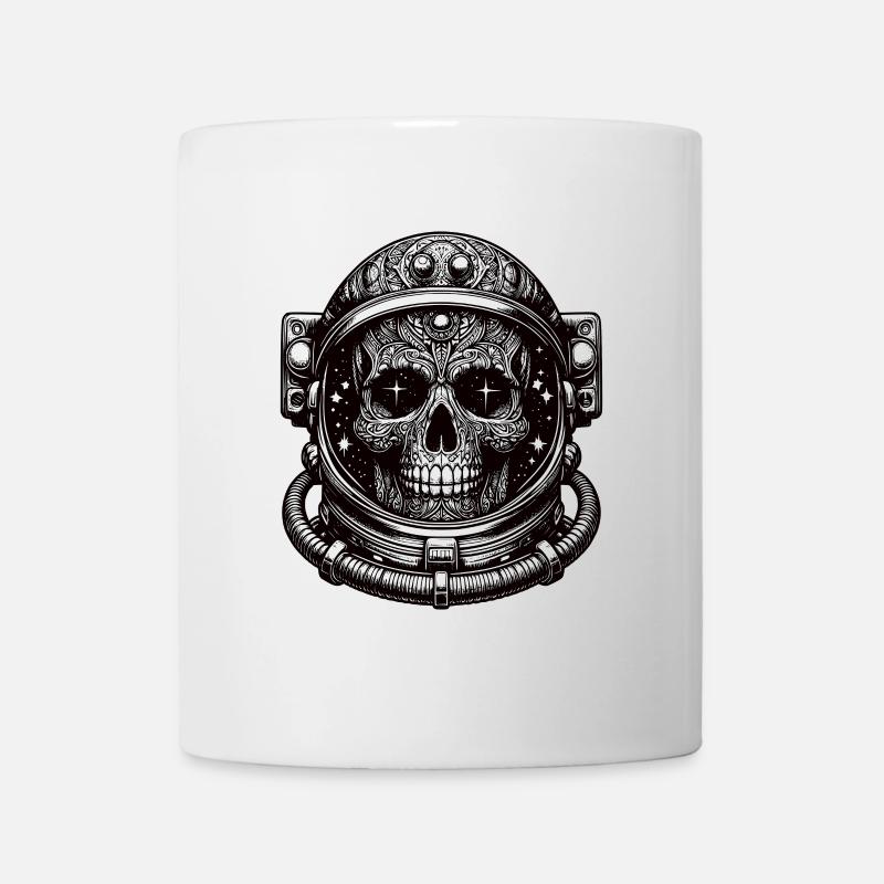 Skull Astro - Mug - white