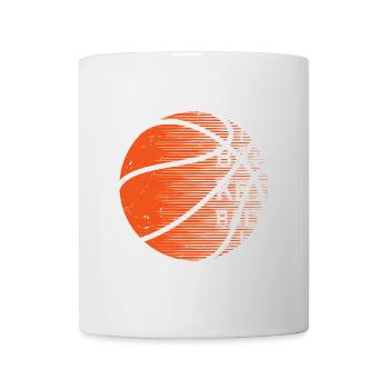 Basketball Pop Art Glyphs - Mug - white - Front