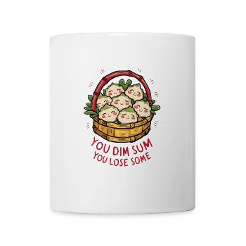 Vous dim sum, vous en perdez - Mug blanc - blanc - Devant
