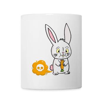 Un pet à la carotte - Mug blanc - blanc - Devant