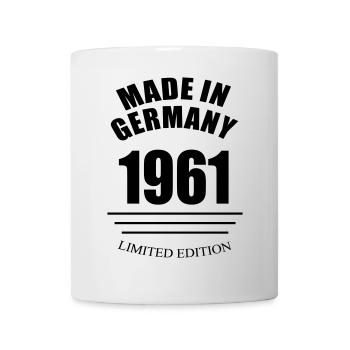 Fabriqué en Allemagne 1961 Édition limitée - Mug blanc - blanc - Devant