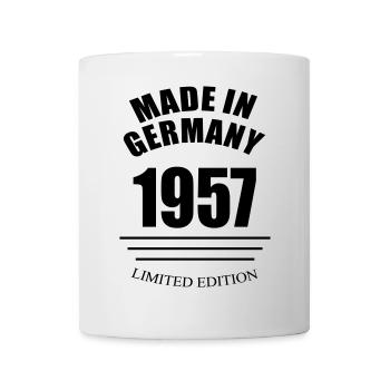 Fabriqué en Allemagne 1957 Édition limitée - Mug blanc - blanc - Devant