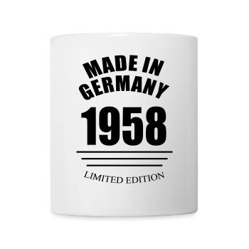 Fabriqué en Allemagne 1958 Édition limitée - Mug blanc - blanc - Devant