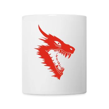 Red Dragon Attack - Mug - white - Front